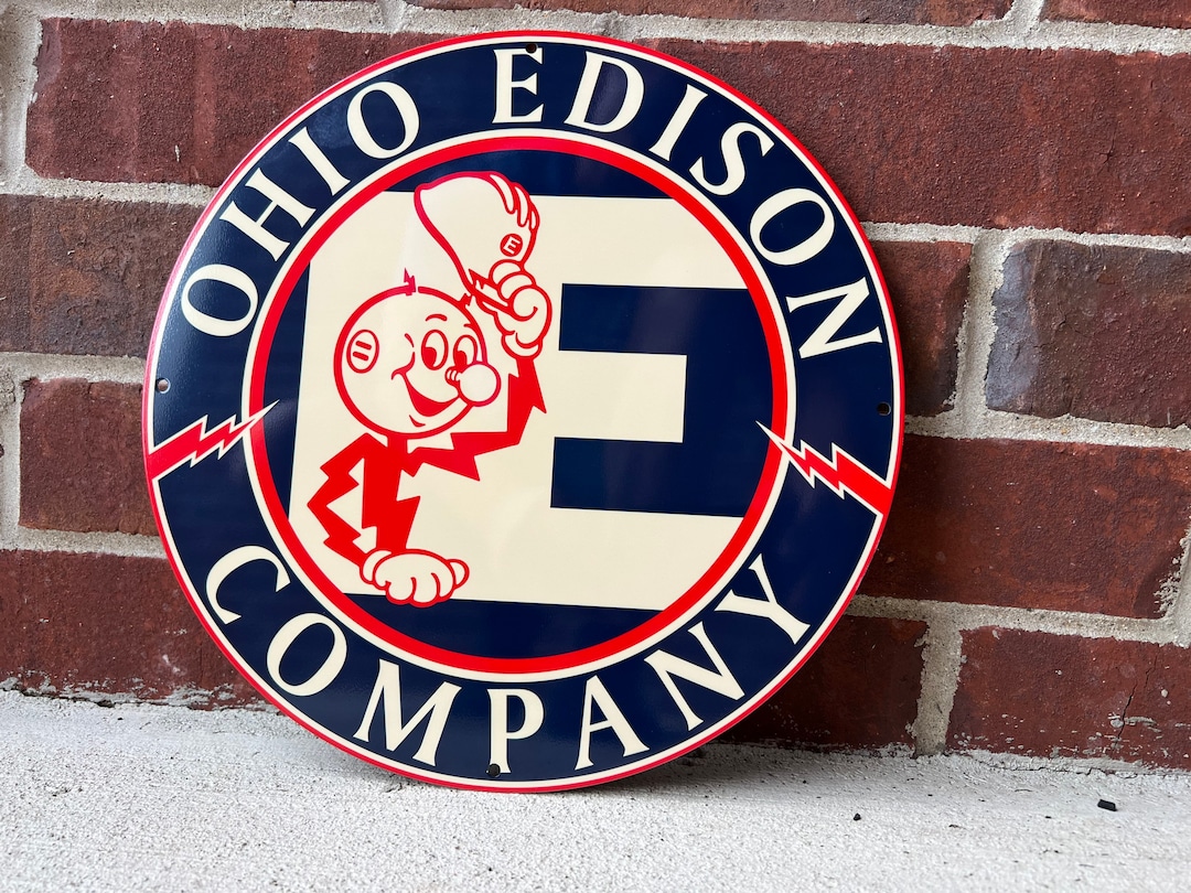 Round Heavy Steel Vintage Style Metal Sign - Etsy