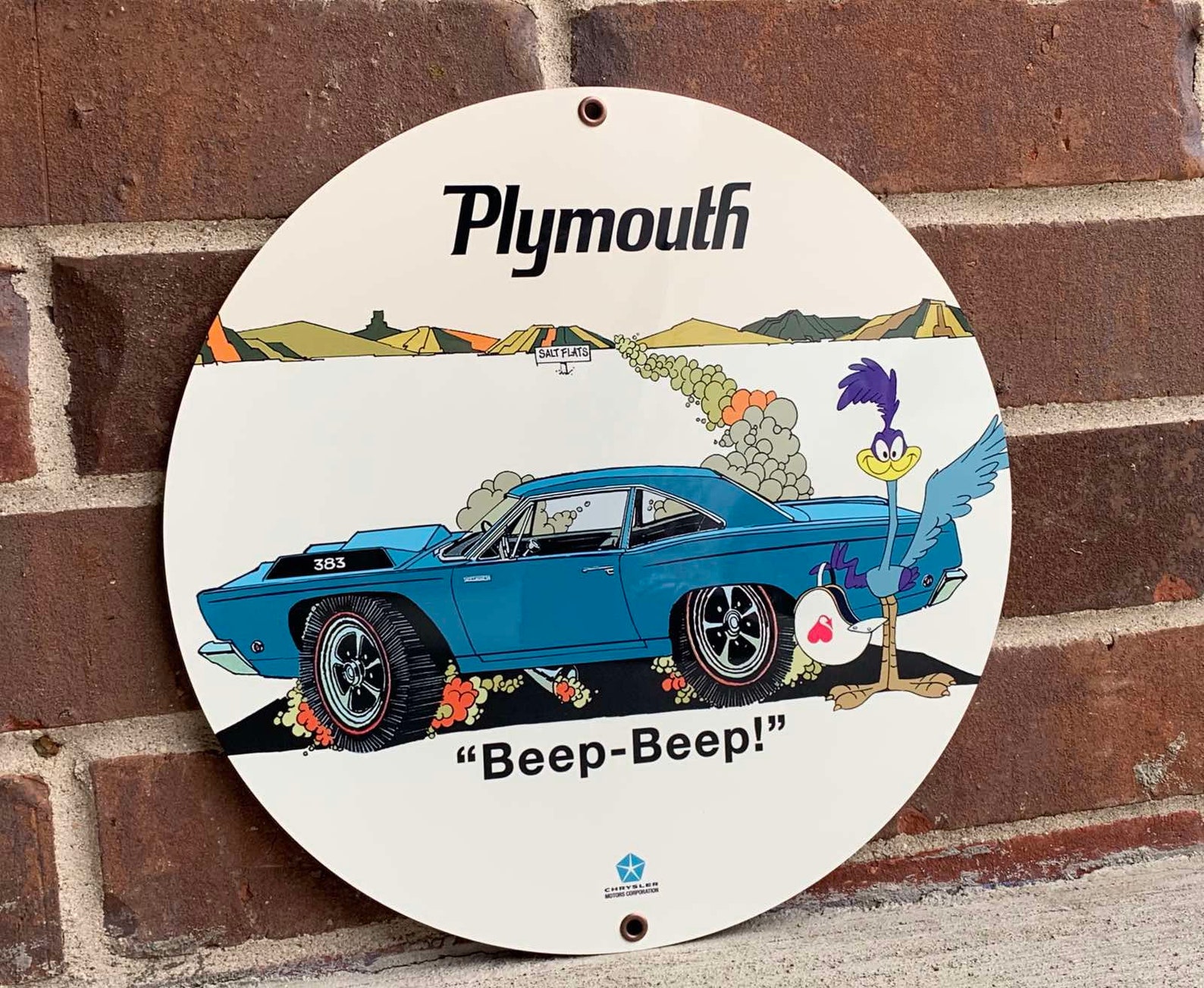 Plymouth Beep Beep Vintage Style Sign - Etsy