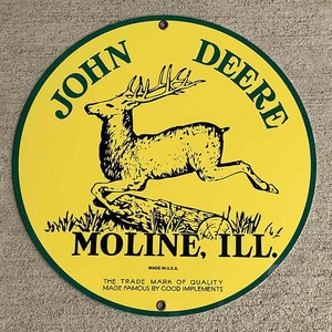 John Deere Reproduction Sign