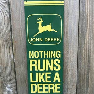 John Deere 1960’s Farm Implements Vintage style Sign