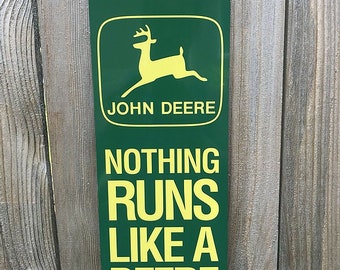 John Deere 1960’s Farm Implements Vintage style Sign