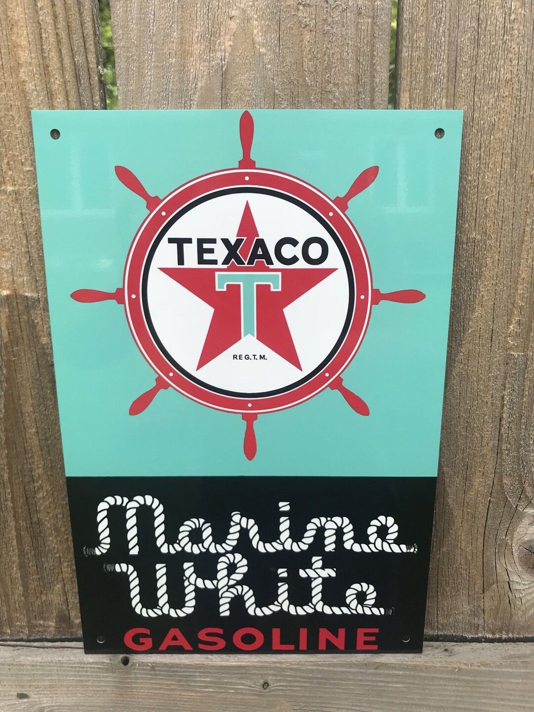 Texaco Sky Chief Gasoline Vintage Style Sign - Etsy