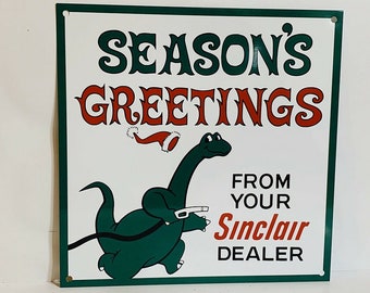 Sinclair Season's Greetings Sign