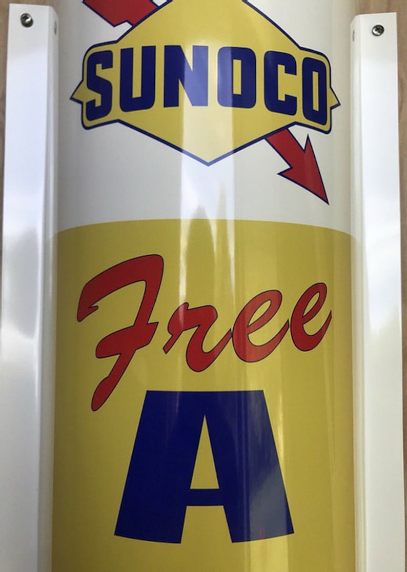 Sunoco Free Air Sign - Etsy