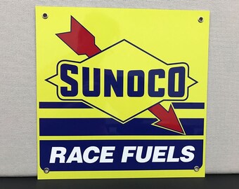 Sunoco Race Fuels Reproduction Sign