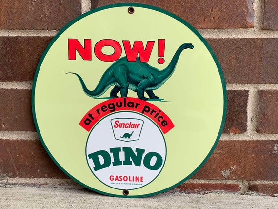 5 Sinclair Dino Decal - NEW FREE SHIPPING