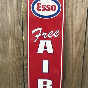 Esso Free Air vintage style sign