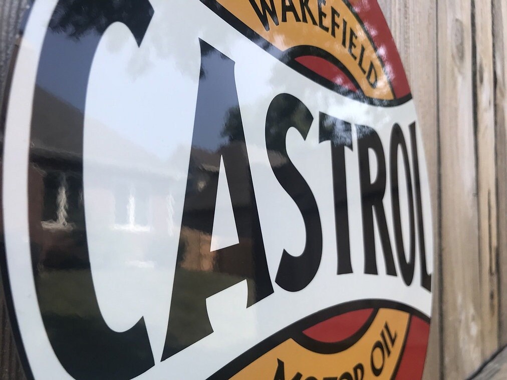 Castrol Motor Oil Vintage Style Sign - Etsy