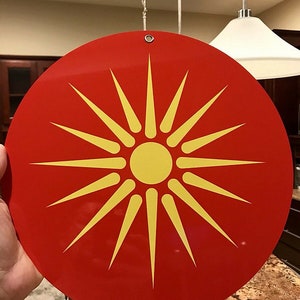 Ancient Macedonia Alexander The Great Symbol Flag image 2