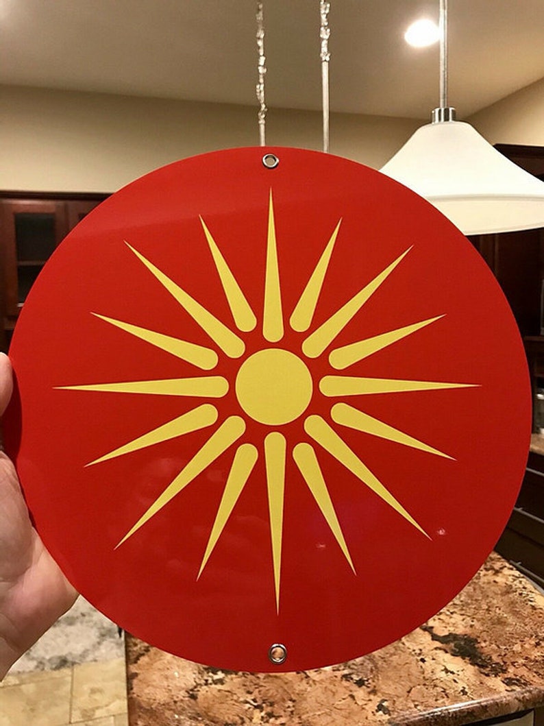 Ancient Macedonia Alexander The Great Symbol Flag image 2