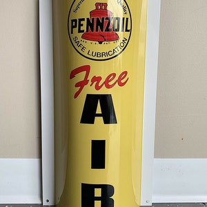 Pennzoil Free Air Sign