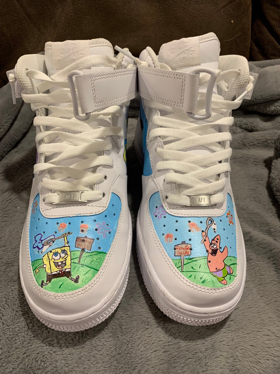 spongebob and patrick af1