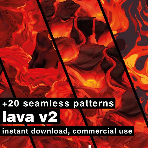 lava digital paper seamless pattern volcano background lava flow textures volcano art wallpaper lava painting mineral instant download