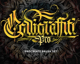 Calligraffiti Pro Procreate Brush Set