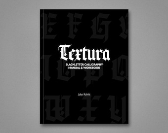 Textura Calligraphy – Blackletter kalligrafiehandleiding en werkboek (afdrukbaar eBook)