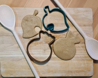 Leaf and Bellbag cookie cutters