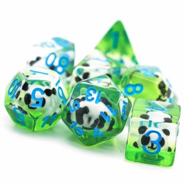 Panda Dungeons and Dragons Dice Set.