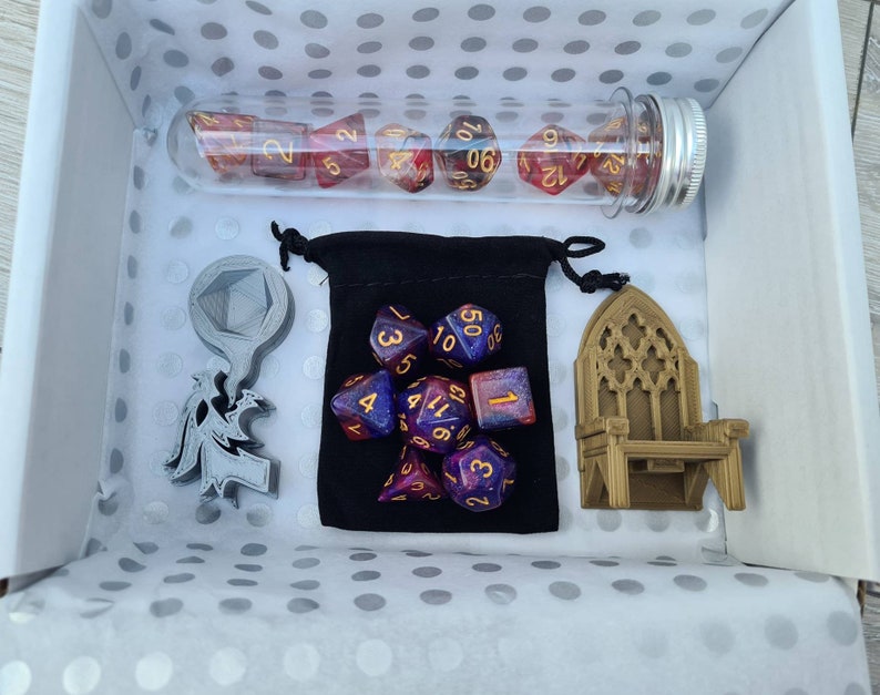 Mystery Dice and Dice Boxes for Dungeons and Dragons Etsy UK