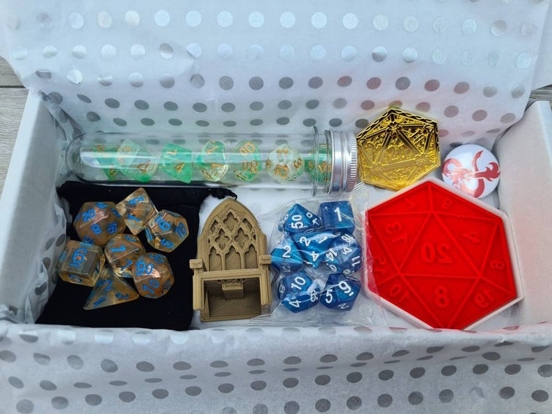Mystery Dice and Dice Boxes for Dungeons and Dragons Etsy UK