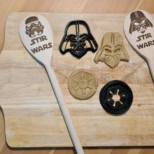 Star Wars cookie cutters / fondant press image 2