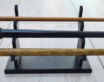 Wand stand for 2, 3, 4 or 6 wands