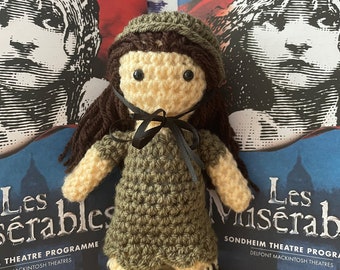 Crochet Little Cosette from Les Miserables