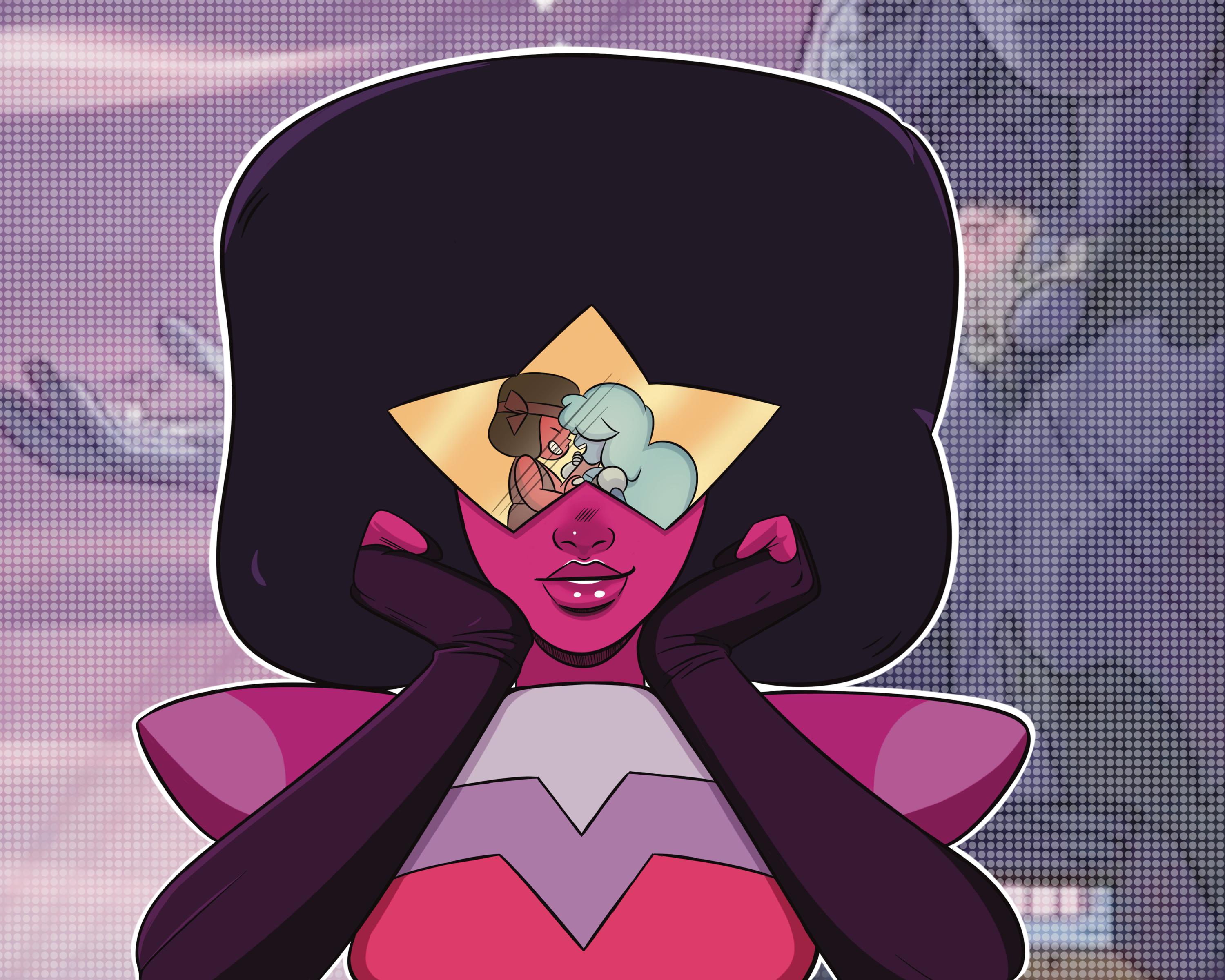 Garnet Sapphire Ruby Print Steven Canada - Main Image