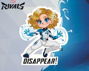 Disappear! - Vinyl Sticker