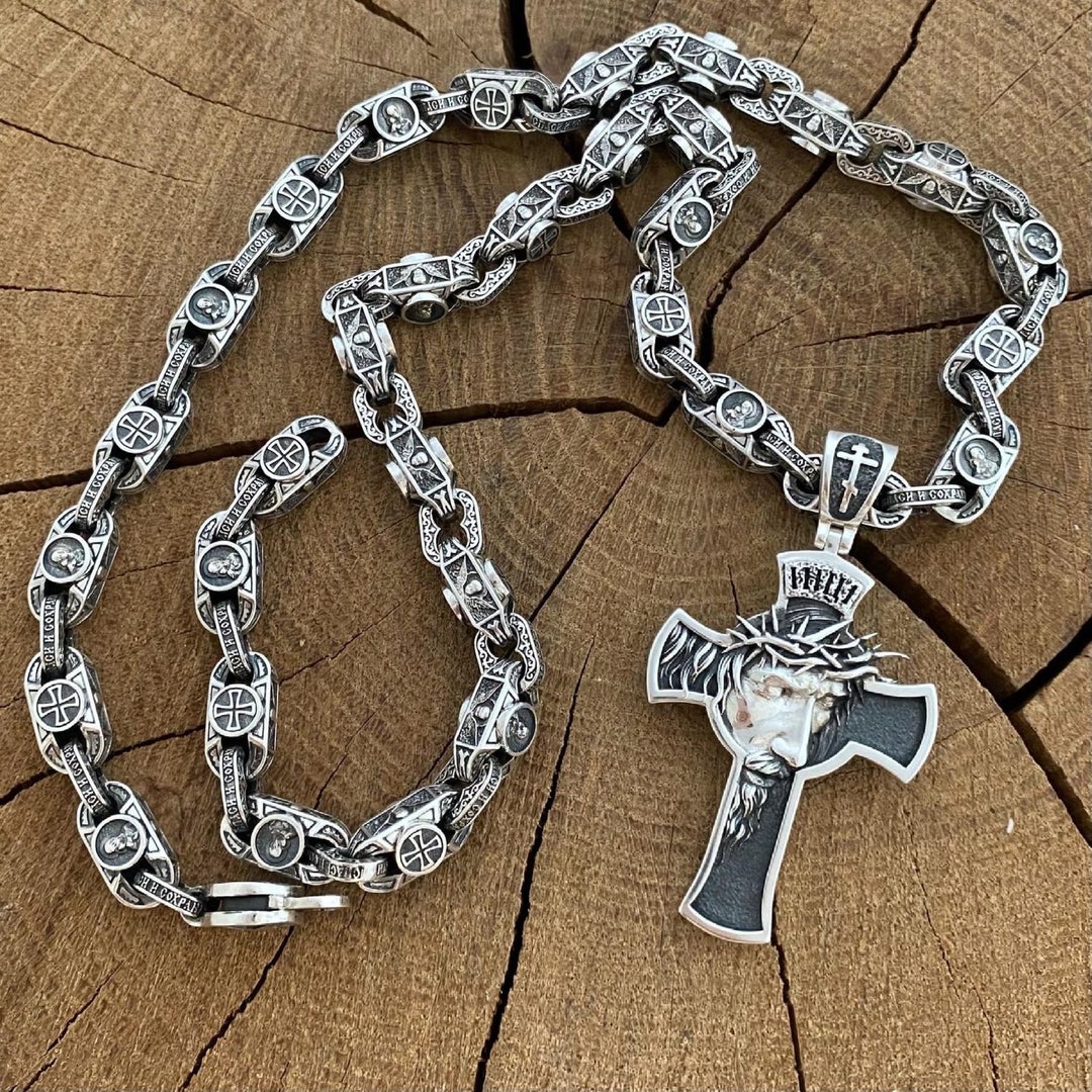 Schne Russische Kreuz Kette Fotos