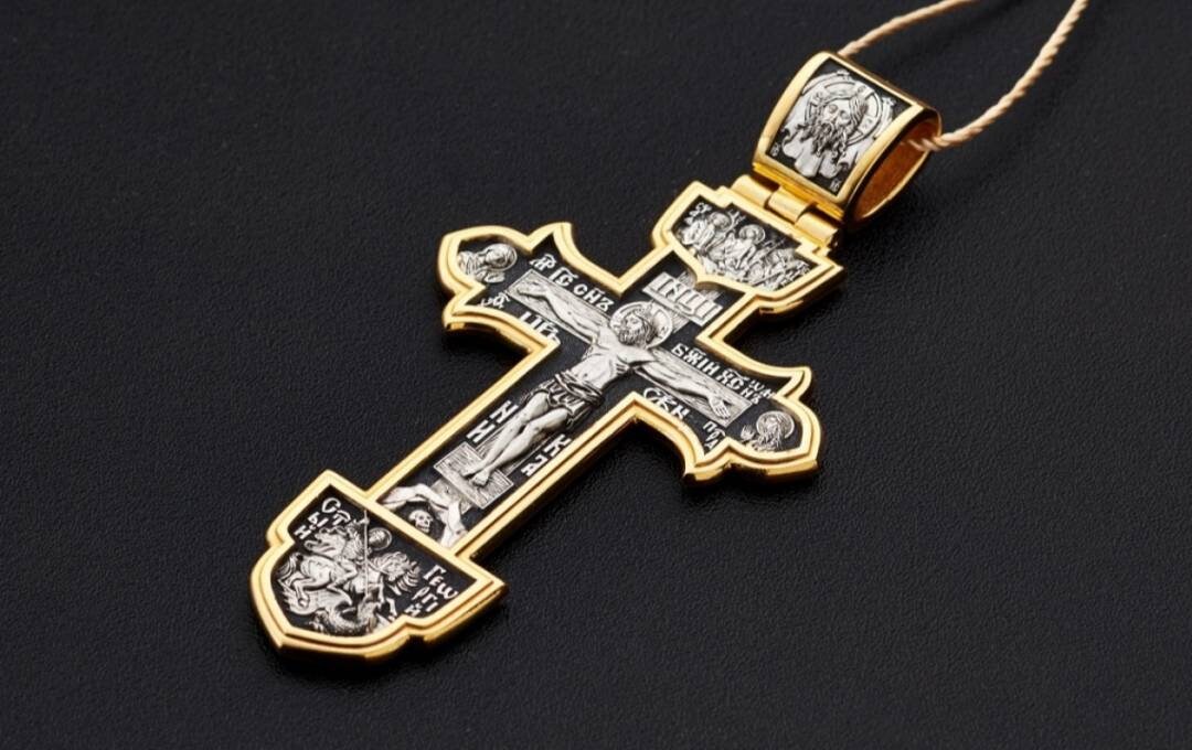 Crucifixion of Christcross Pendantorthodox Crosschristian - Etsy