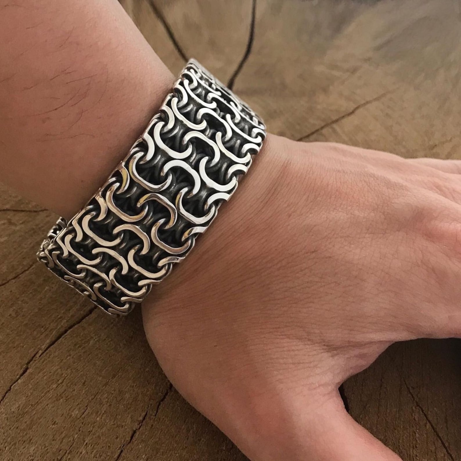 800 Argent - Bracelet égyptien en filigrane - Catawiki