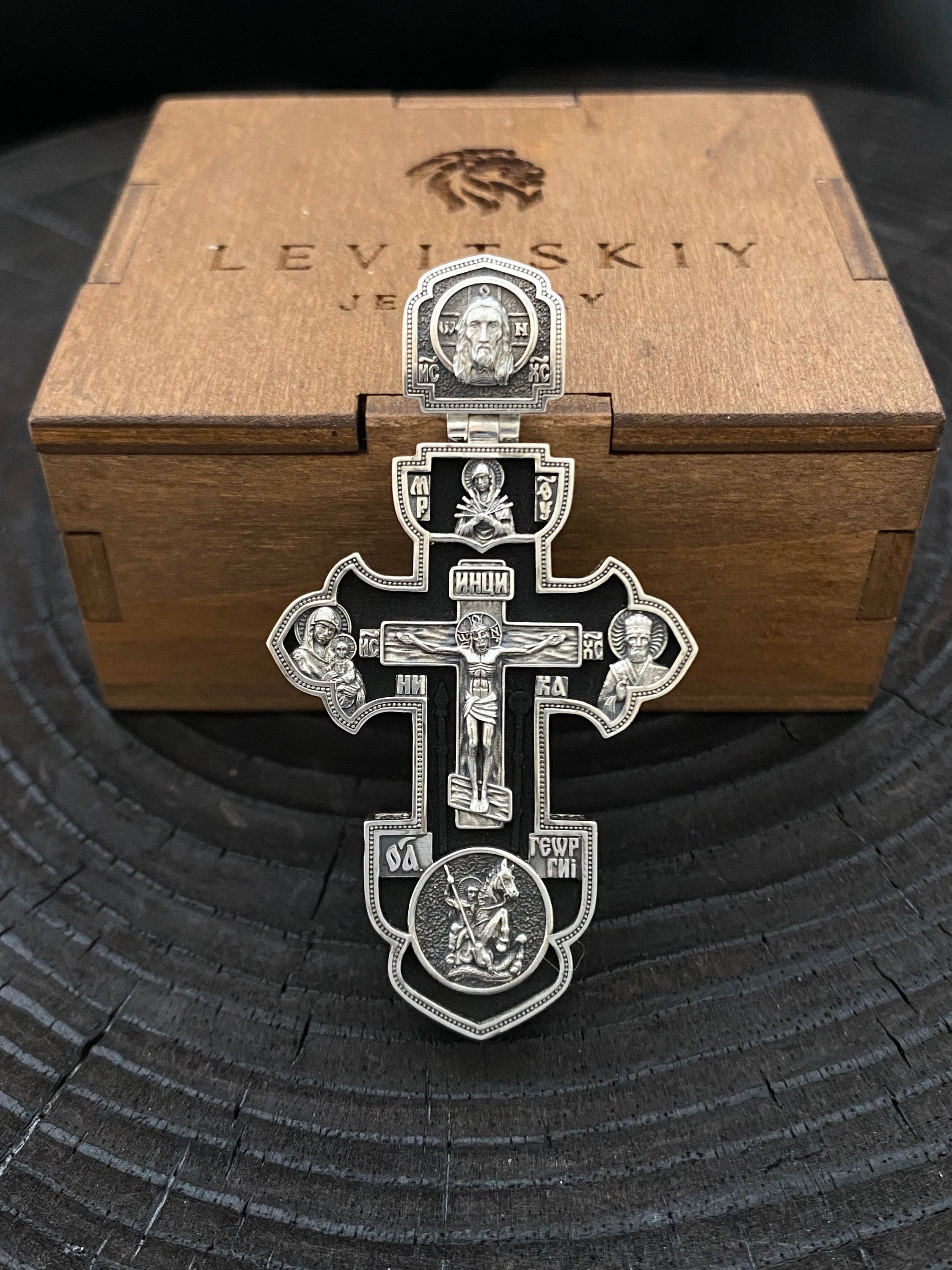 Silver cross ebony hot sale