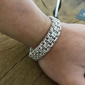 Silver bracelet Double Moscow Bismarck