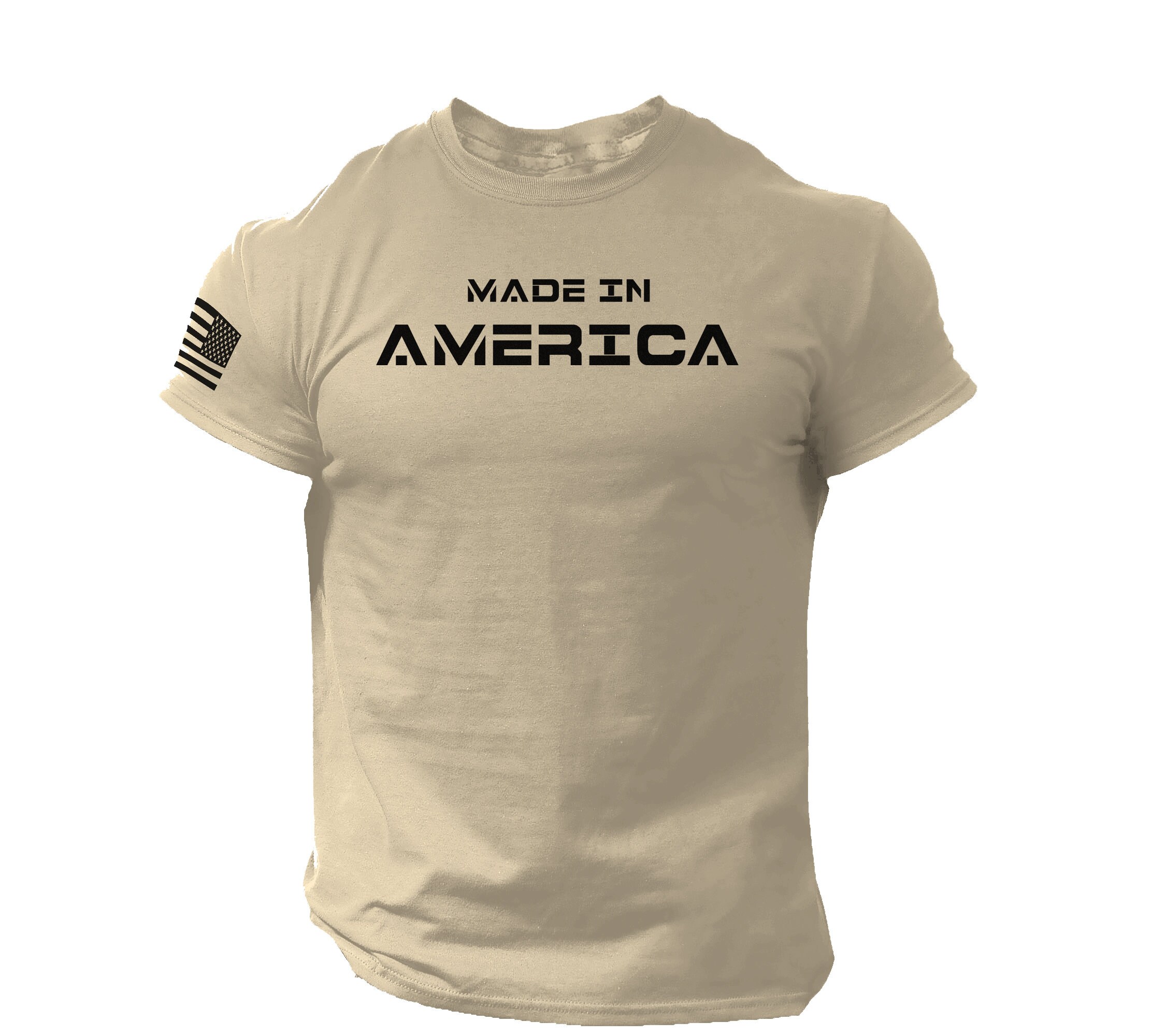 Made in America T Shirt USA Flag Patriotic American Tee Etsy.de