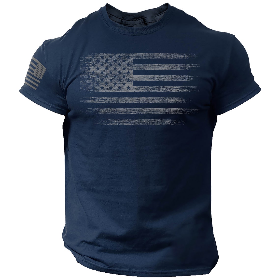 USA Flag Men T Shirt Patriotic American Tee Army Style - Etsy