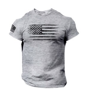 USA Flag Men T Shirt Patriotic American Tee Army Style | Etsy