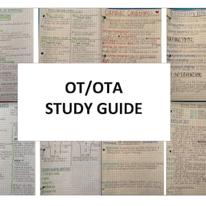 OT/ OTA Study Packet