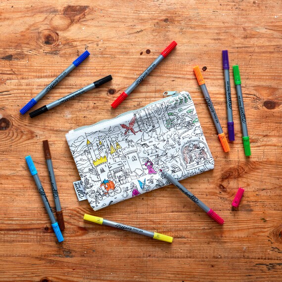 Fairytale & Legends Colour In Pencil Case Fairytale & Legends Colour In Pencil Case