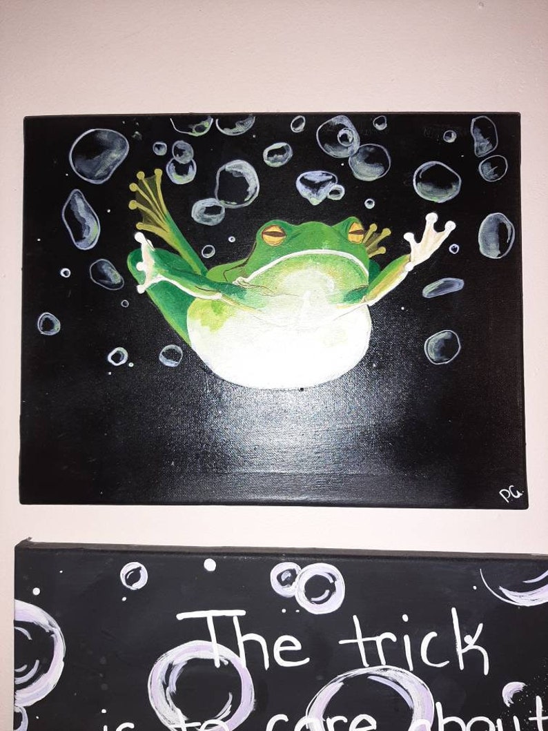 Sinking frog