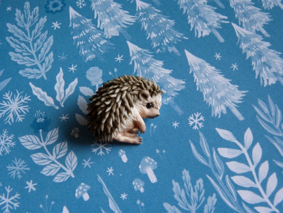 Hedgehog brooch store