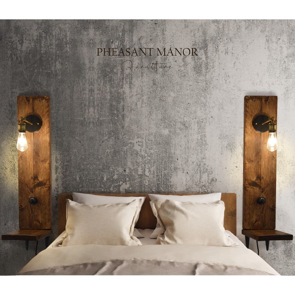 Floating Bedside Table Etsy UK