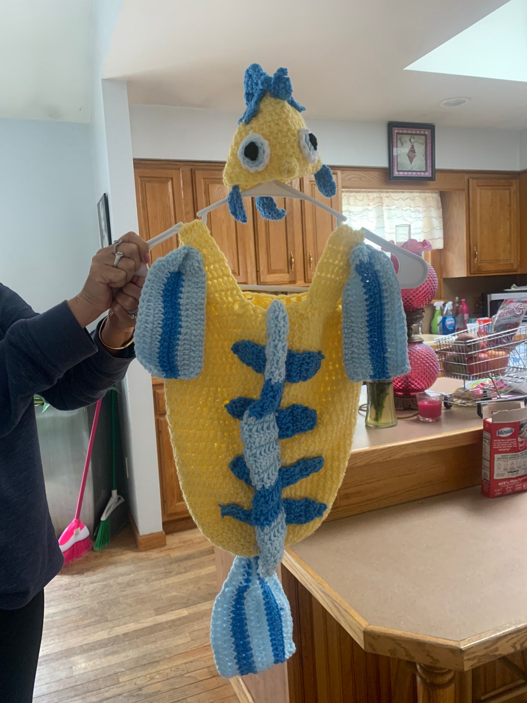 Flounder Costume, Baby Costume, Baby Disney Costume, Baby Flounder