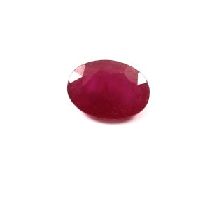 8x6x3mm, Red Ruby Oval cut Gemstone, Faceted cut Ruby Stone, Wedding Ring Ruby Gemstone For Jewelry, Oval cut Ruby GF Loose Gemstone