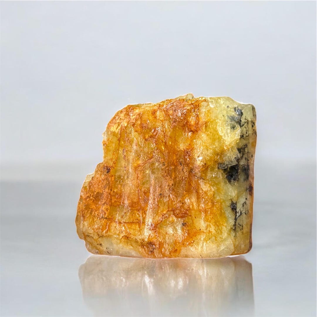 400 Gram, Yellow Beryl Rough Crystal Natural Yellow Beryl Rough ...