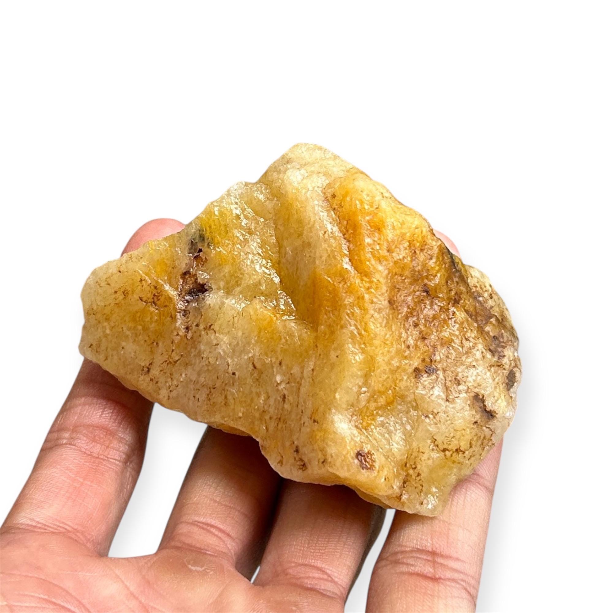 164 Gram, Yellow Beryl Rough Crystal Natural Yellow Beryl Rough ...
