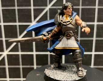 Lion Tower Miniature Cecil the Paladin Painted