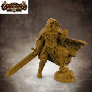 Lion Tower Miniature Human Male Death Knight