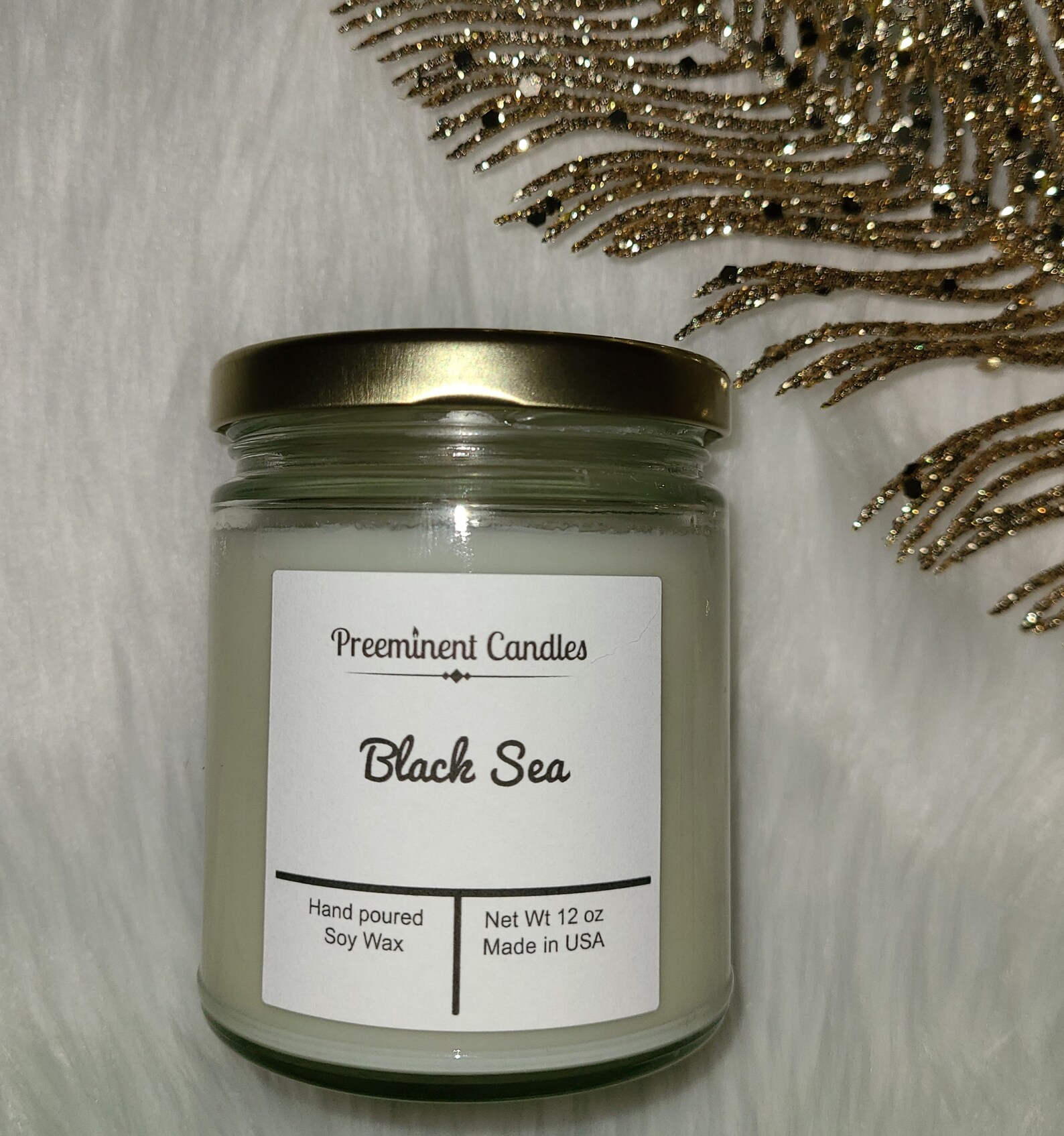 Black Sea Candle Soy Candle Scented Candlevegan Candlehome Etsy