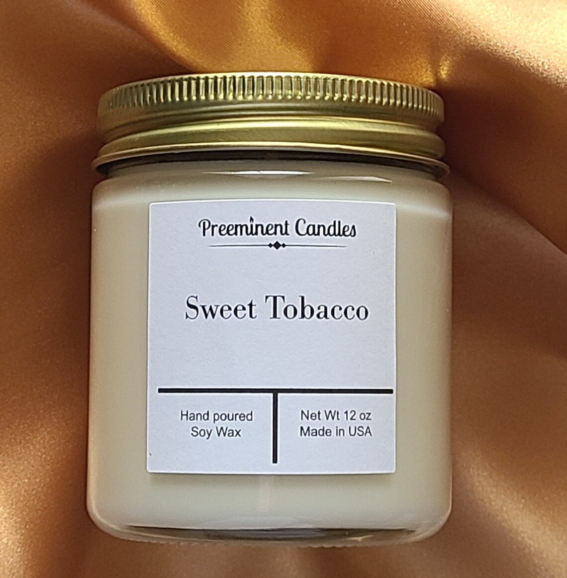 Sweet Tobacco Candle,soy Candle,scented Candle,gift for Him,gift for