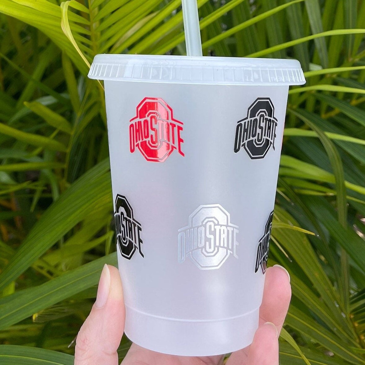 Ohio State Cup Set College Football Cup Buckeyes Football Etsy